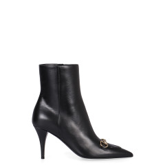 Ankle boots in leather