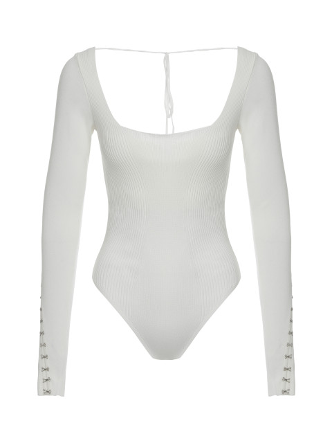 Long sleeve knitted body