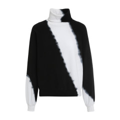 Turtleneck sweater in cotton blend