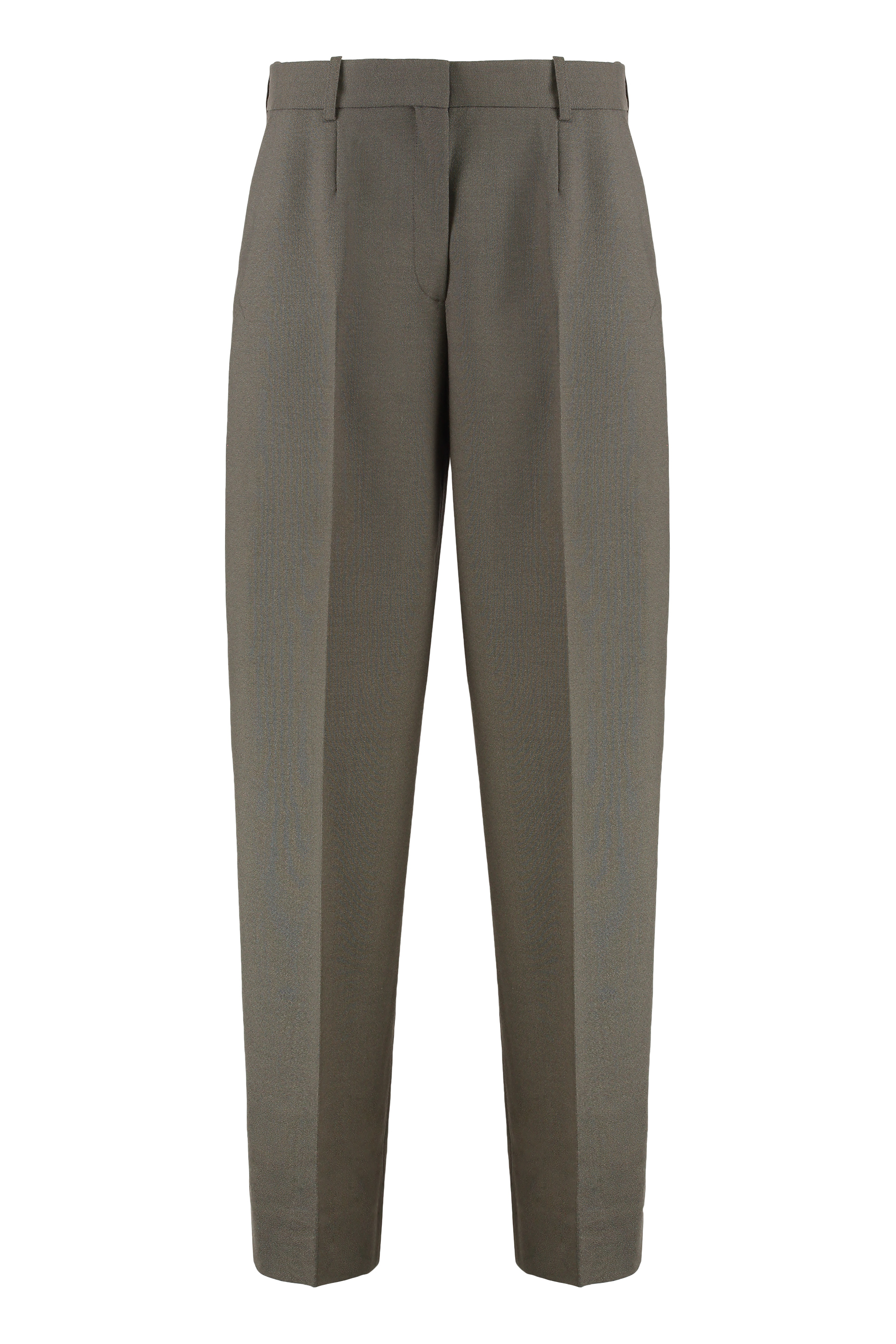 Pants made of virgin wool