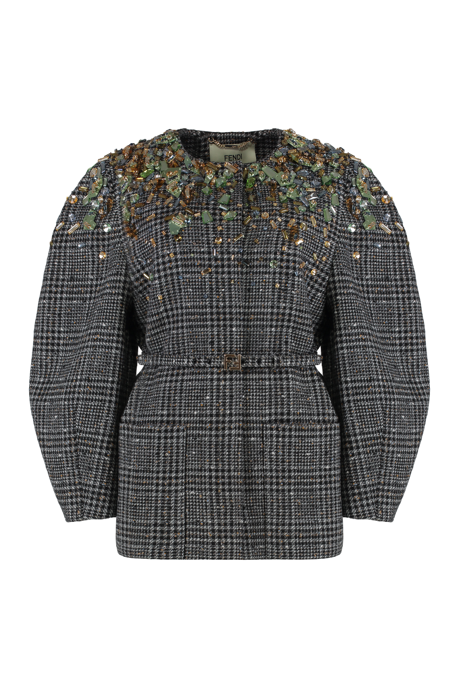 Wool tweed jacket