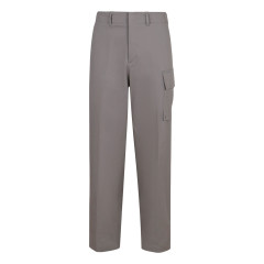Trousers in gabardine cotton