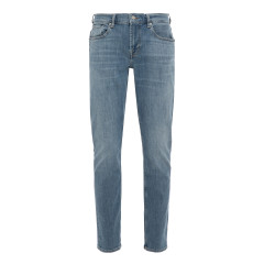 Skinny jeans with mid-rise