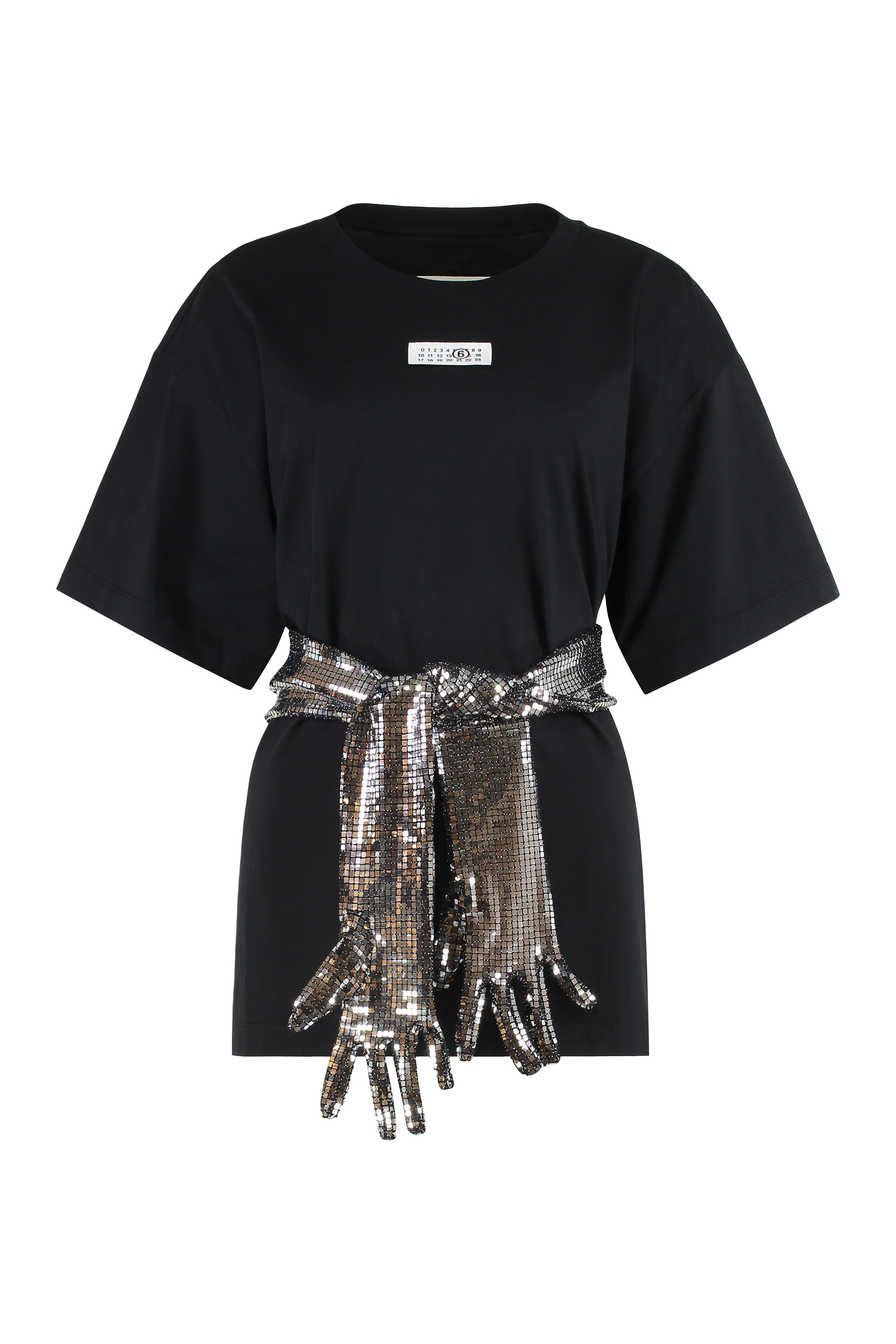 Cotton t-shirt with gloves