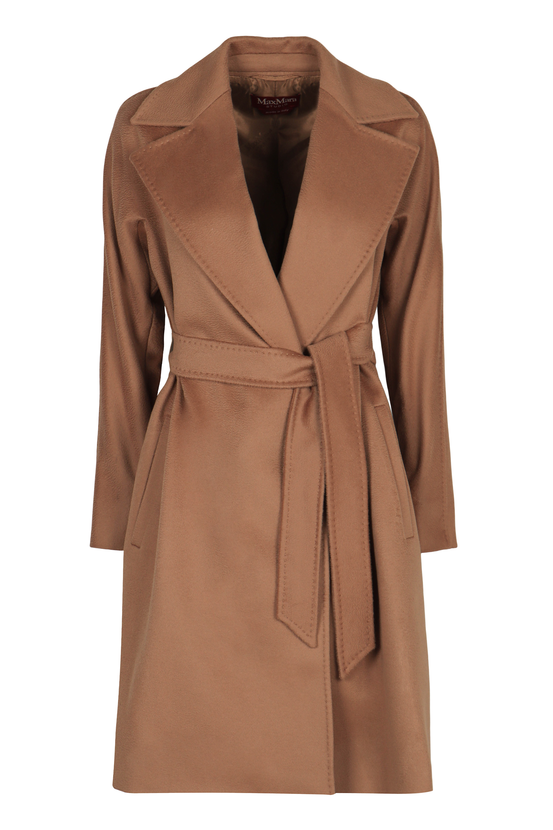 Wool bathrobe