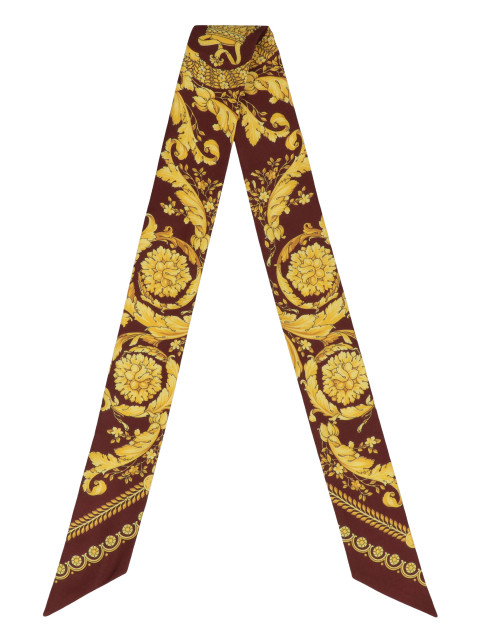 Twill silk lavallière