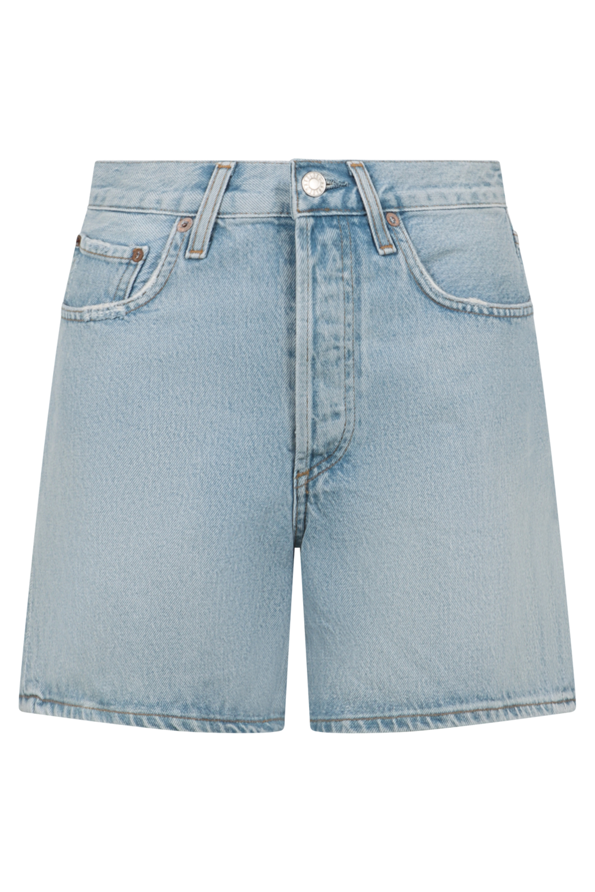 V-Waist Denim shorts