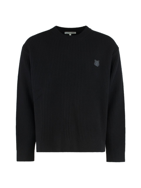 Ribbed wool sweater