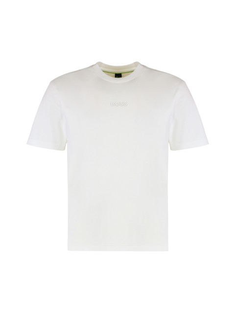 Crew neck T-shirt in cotton