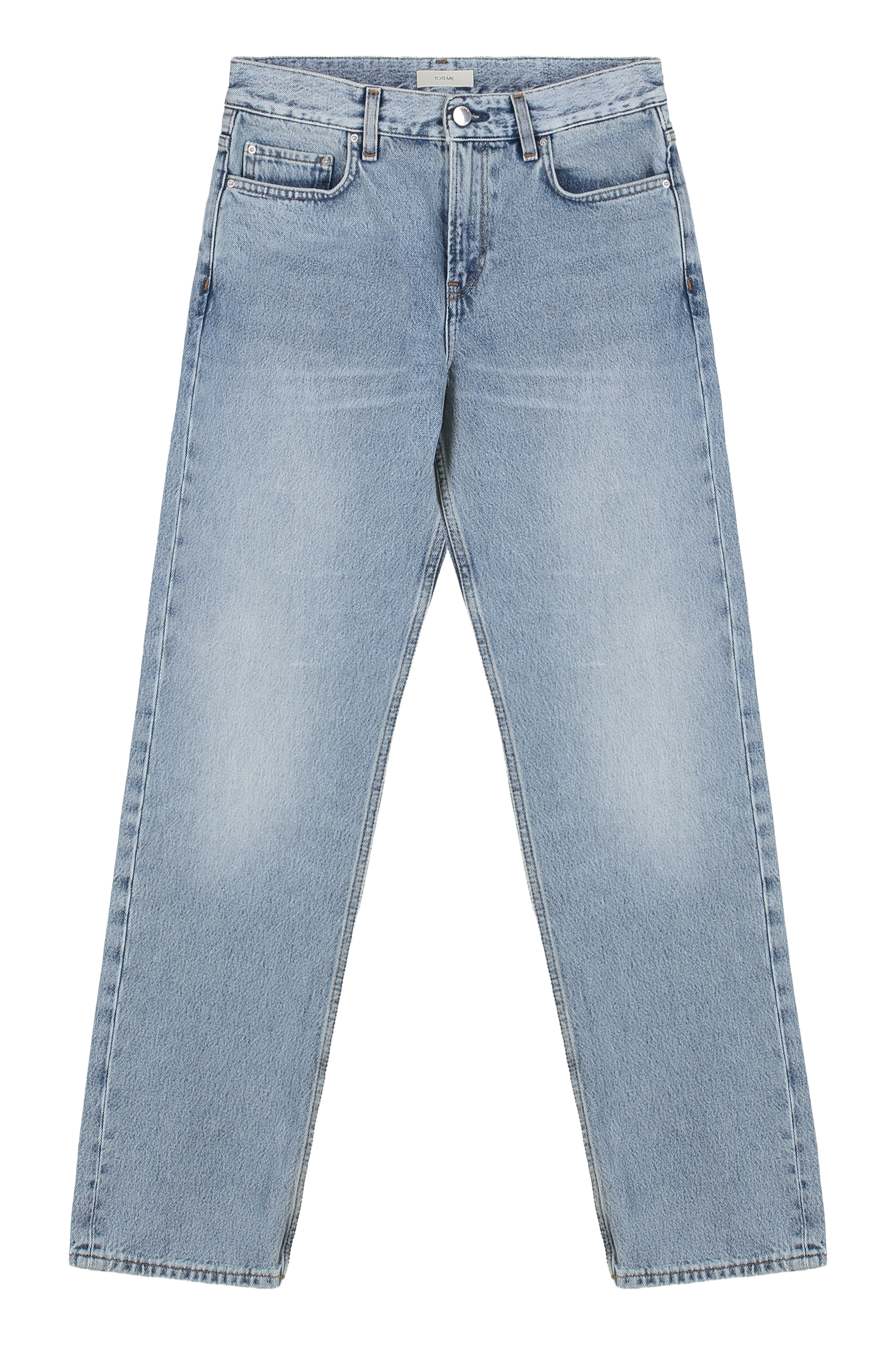 Straight jeans with 5 pockets