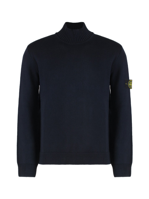 Turtleneck sweater in cotton