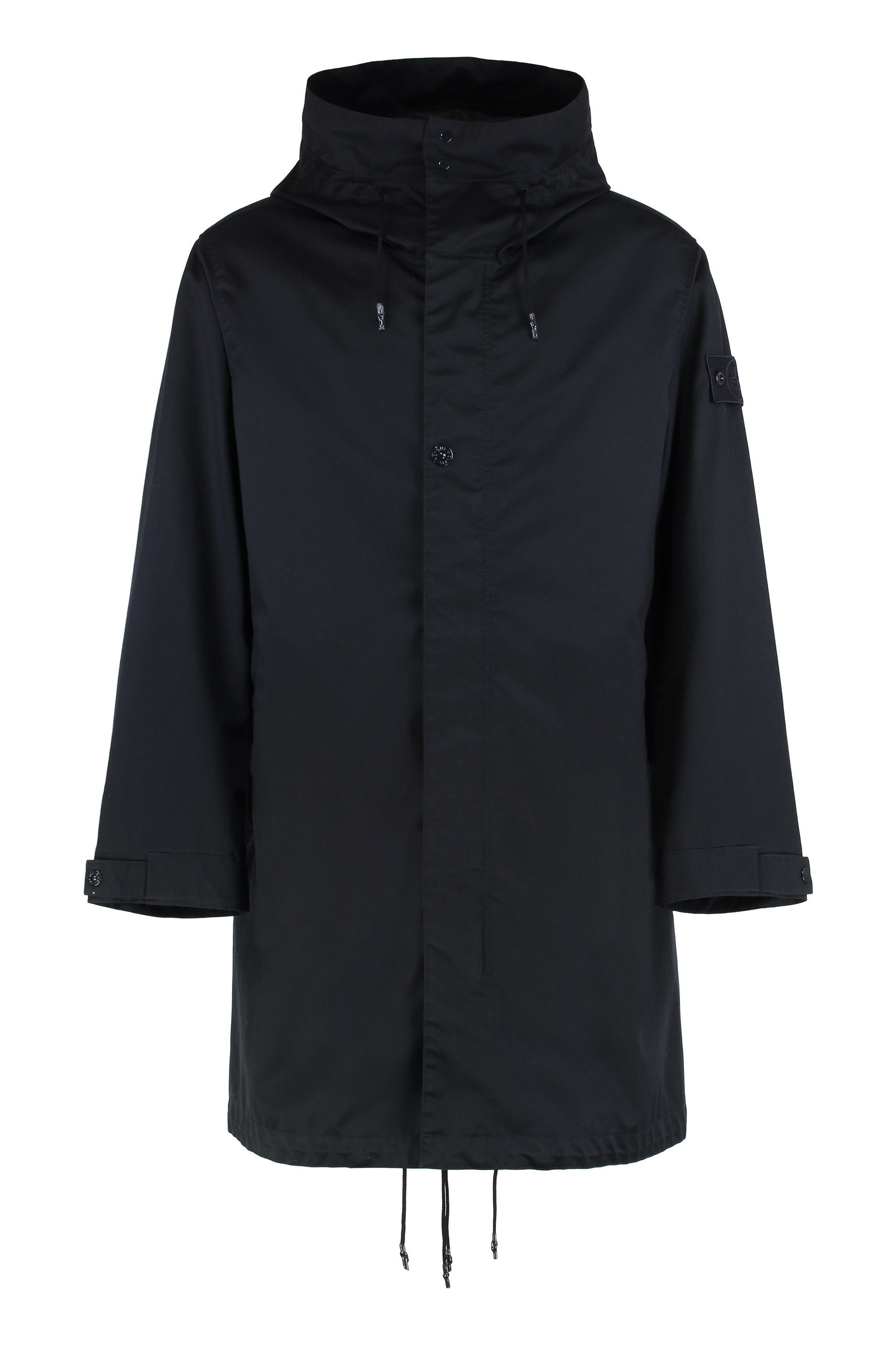 Twill wool parka