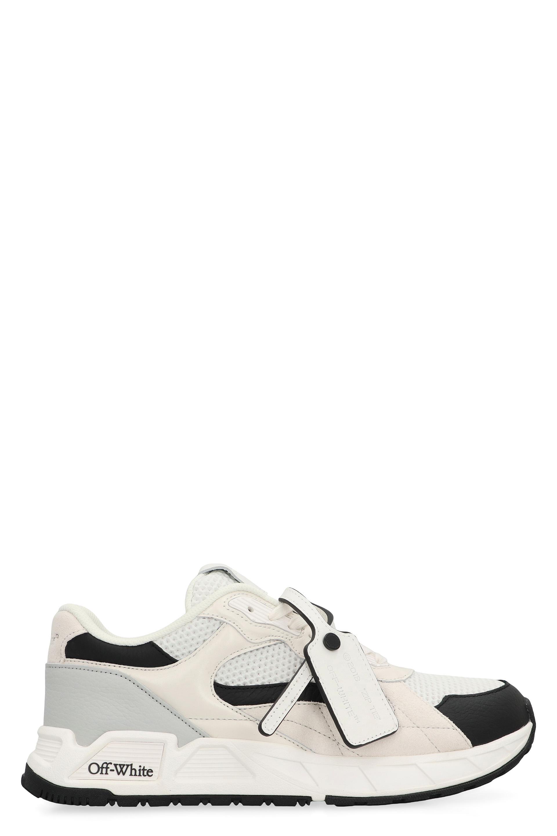 Sneakers Kick Off in leather and mesh