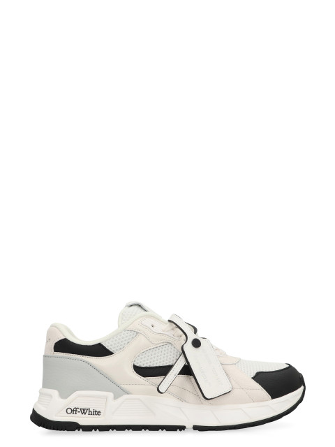 Sneakers Kick Off in leather and mesh