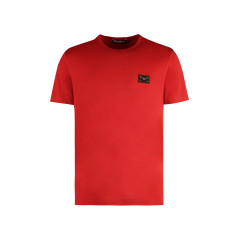Cotton crew-neck T-shirt