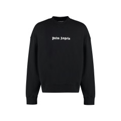Cotton crew-neck sweatshirt