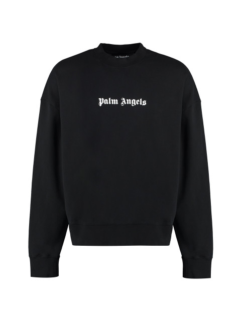 Cotton crew-neck sweatshirt