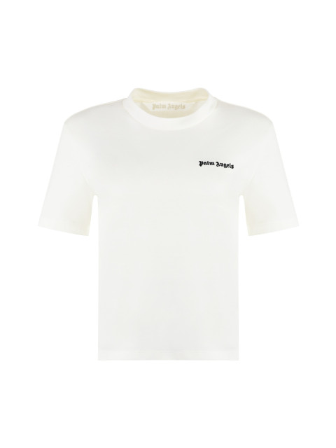 Cotton crew-neck T-shirt