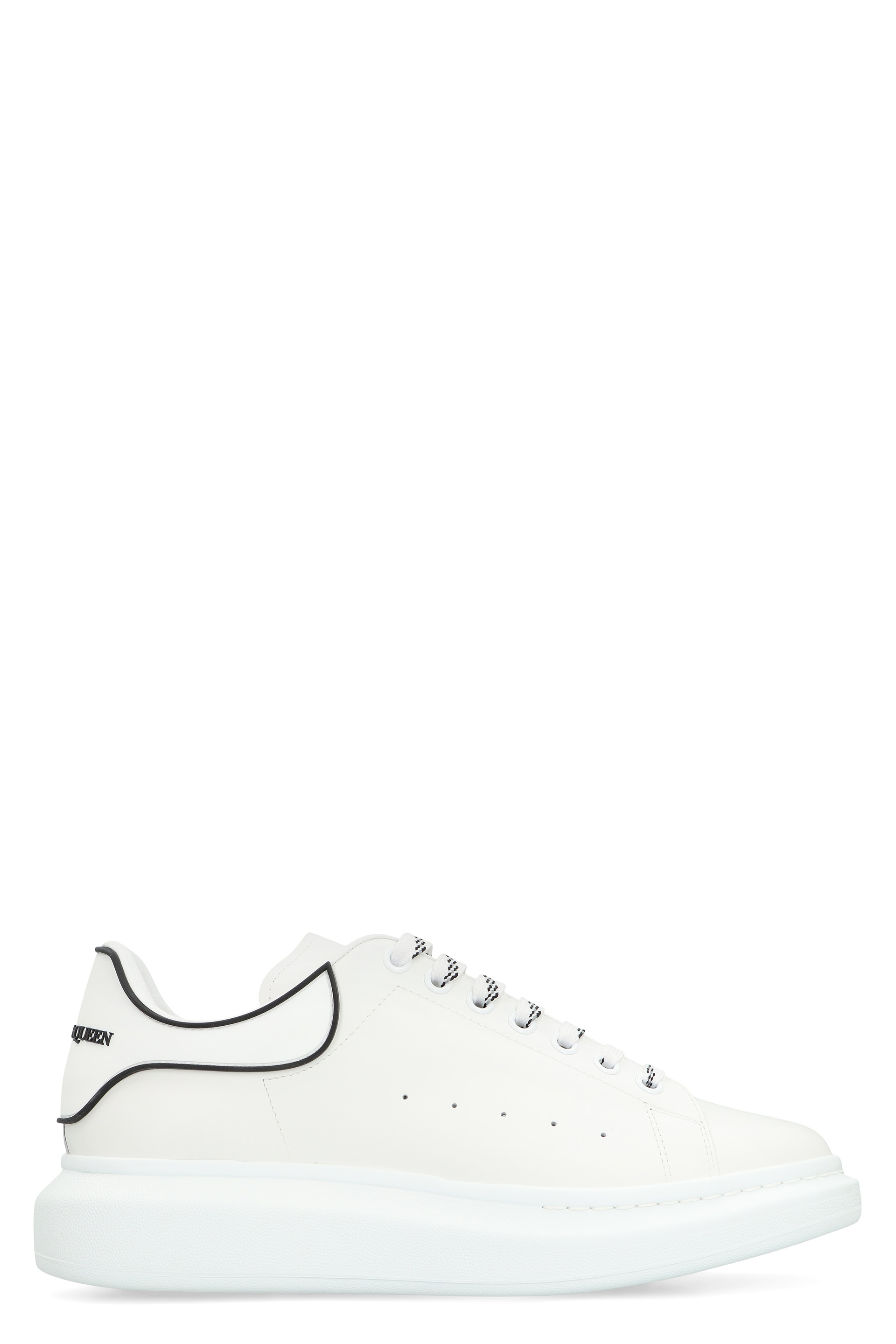 Leather chunky sneakers