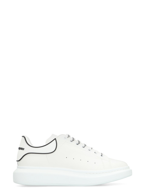 Leather chunky sneakers