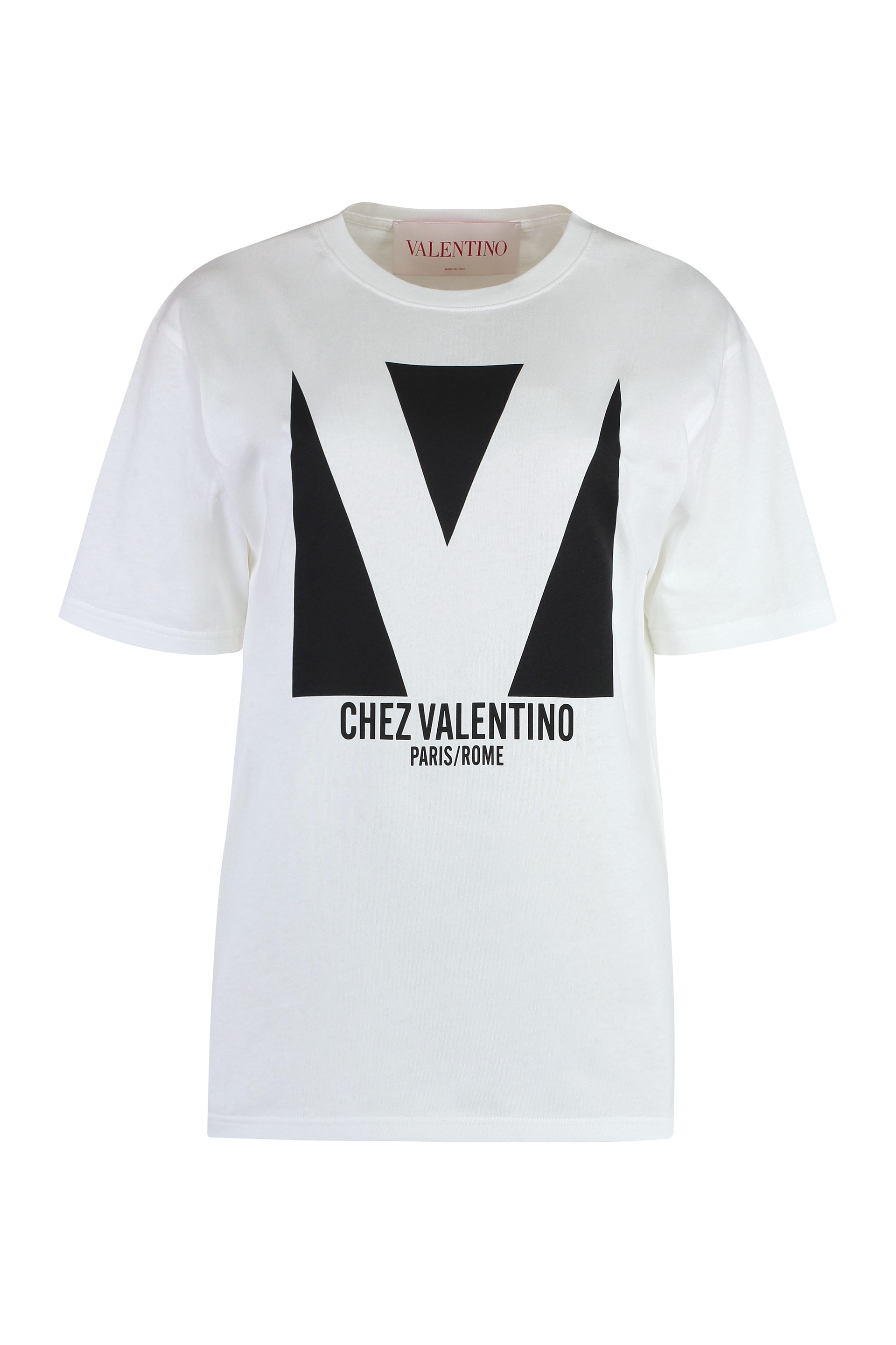 Cotton crew-neck T-shirt