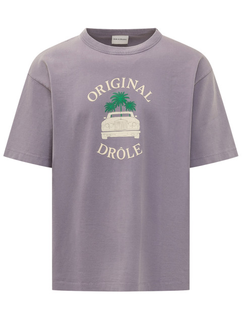 [DROLE DE MONSIEUR] T-shirts Short Sleeve FW26 MTS350CO248 LI