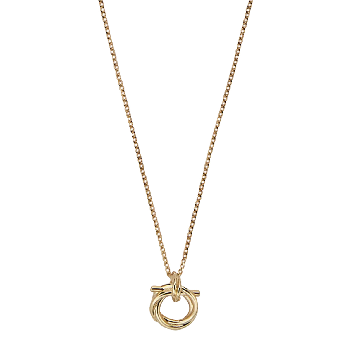 [Salvatore Ferragamo] Necklace FW26 765594760672ORO CHIARO