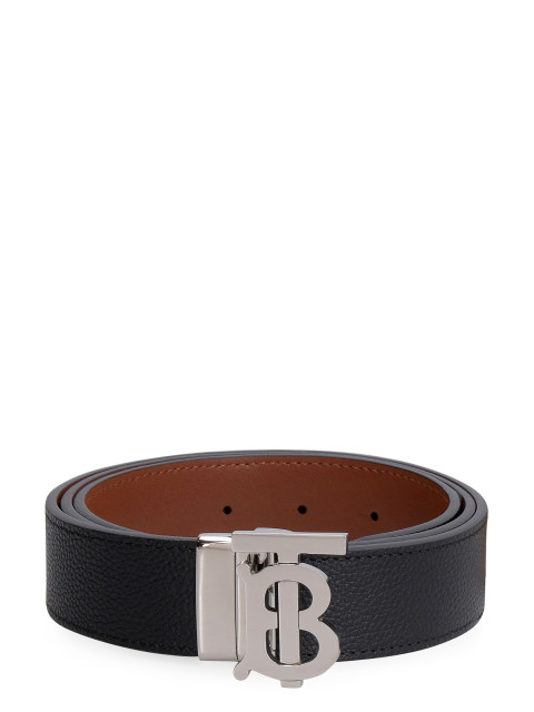 Reversible leather belt