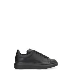 Leather chunky sneakers