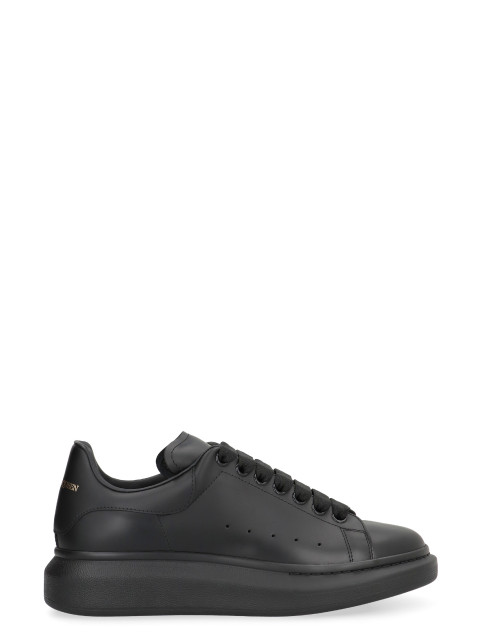 Leather chunky sneakers