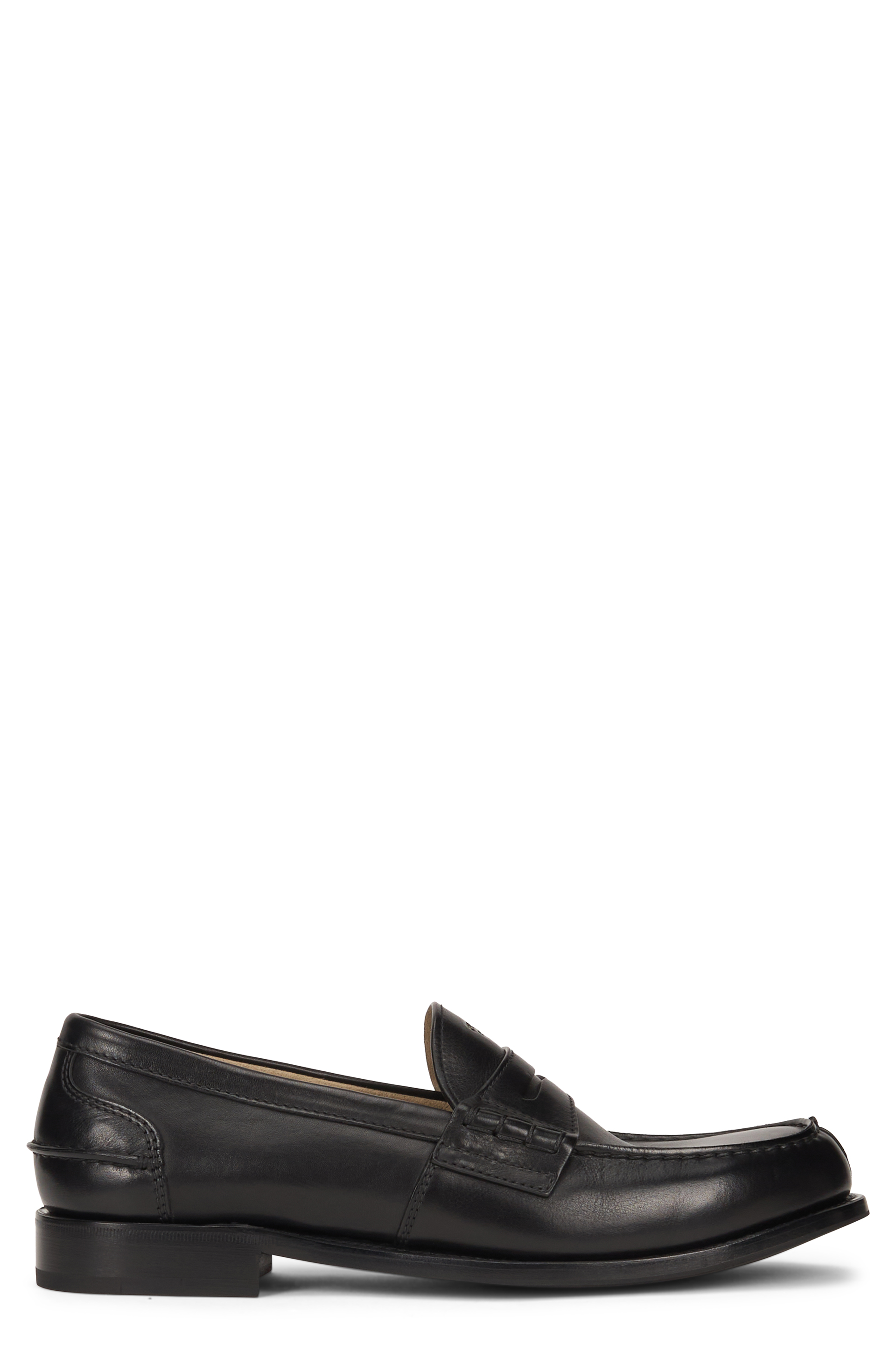 Leather moccasin