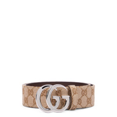Marmont belt flat in GG fabric
