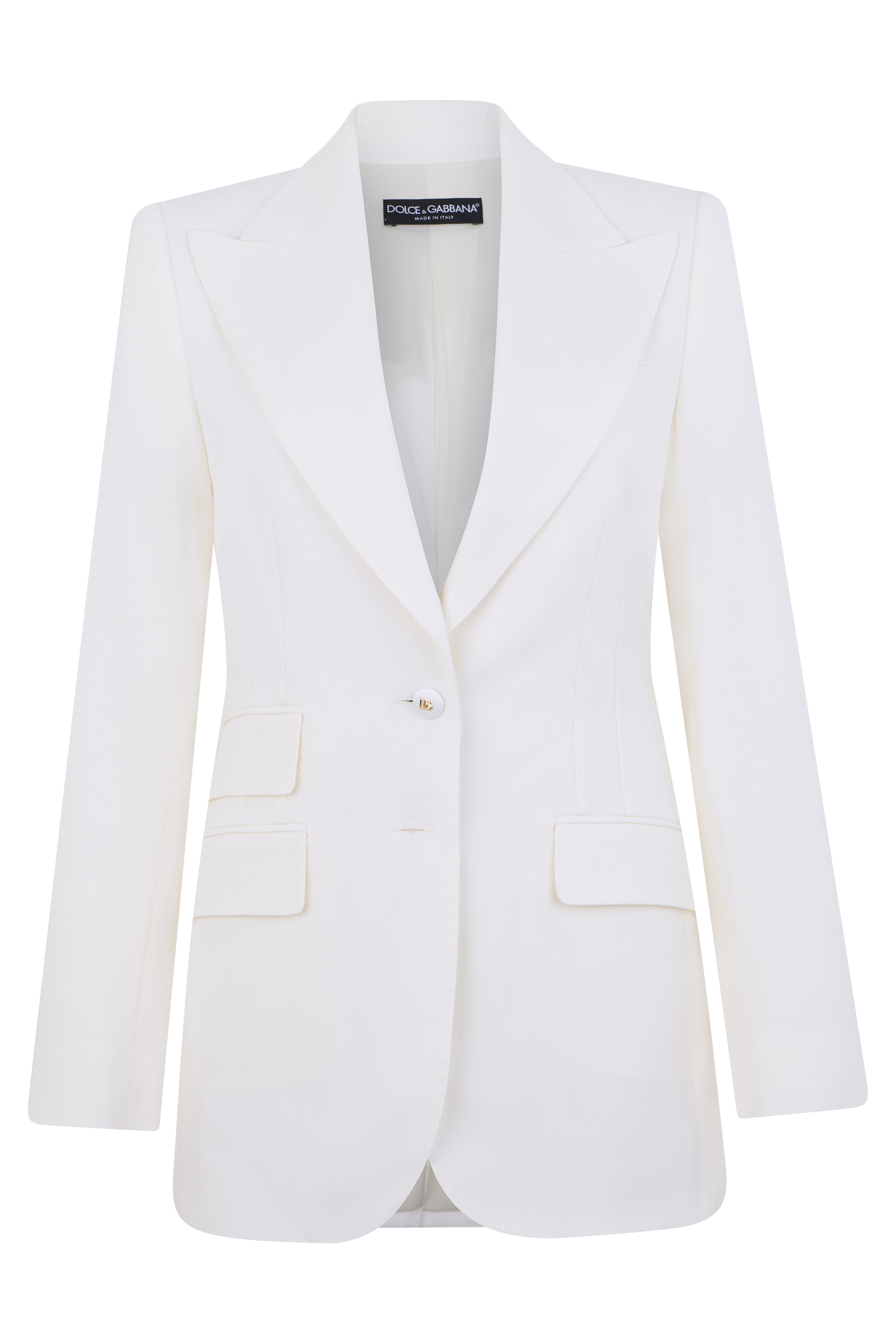 Elegant white blazer jacket for any occasion