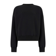 Sweatshirt in cotton jersey with embroidery