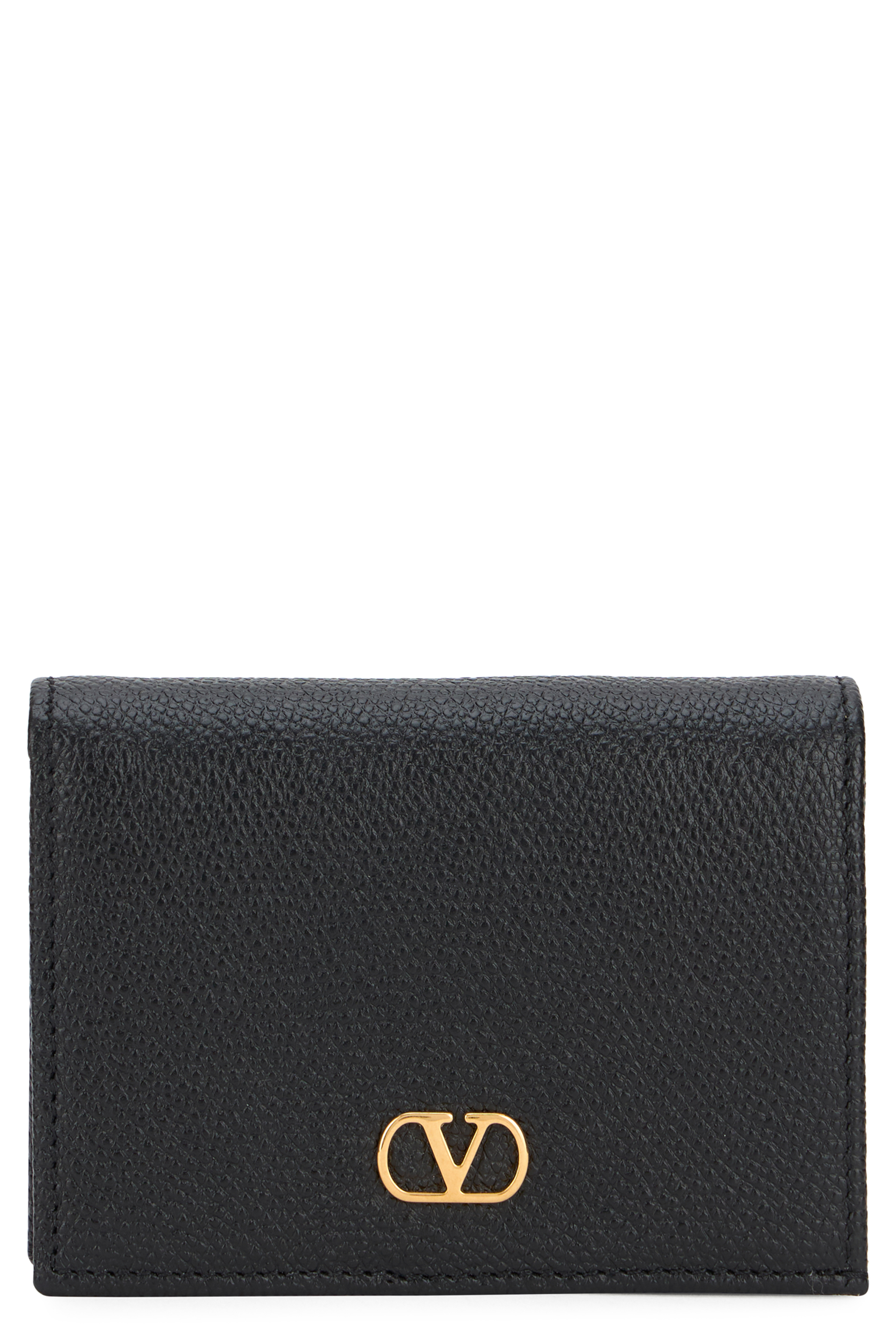 VLogo Wallet in Leather