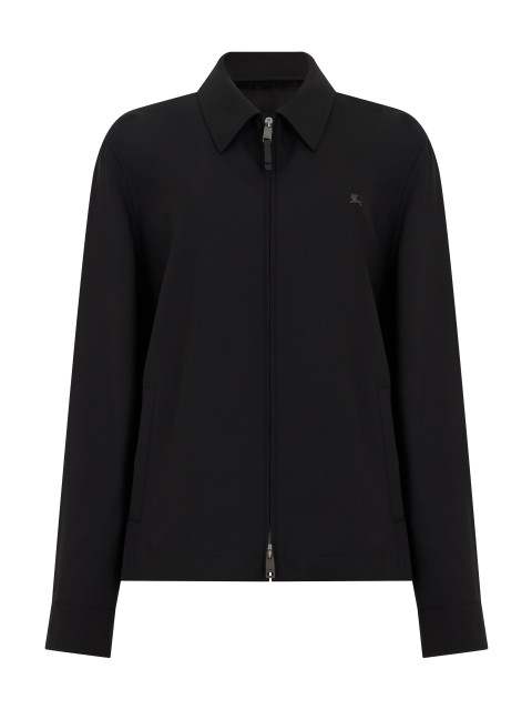 Jacket with zipper