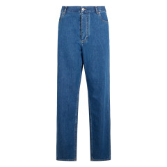 Straight jeans in cotton