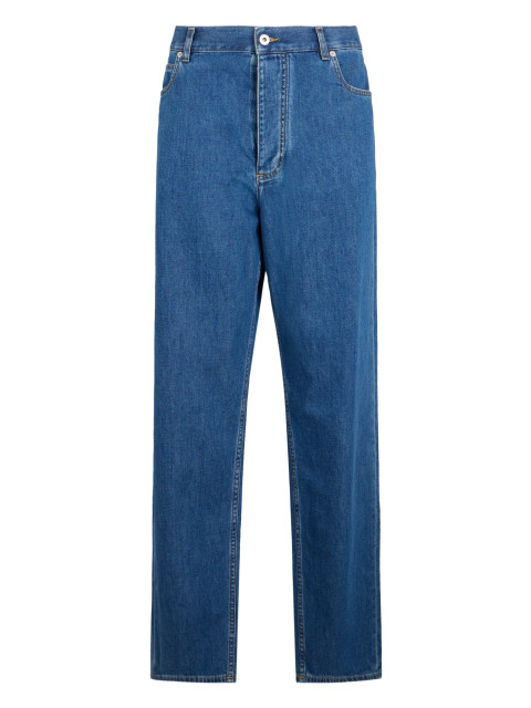 Straight jeans in cotton