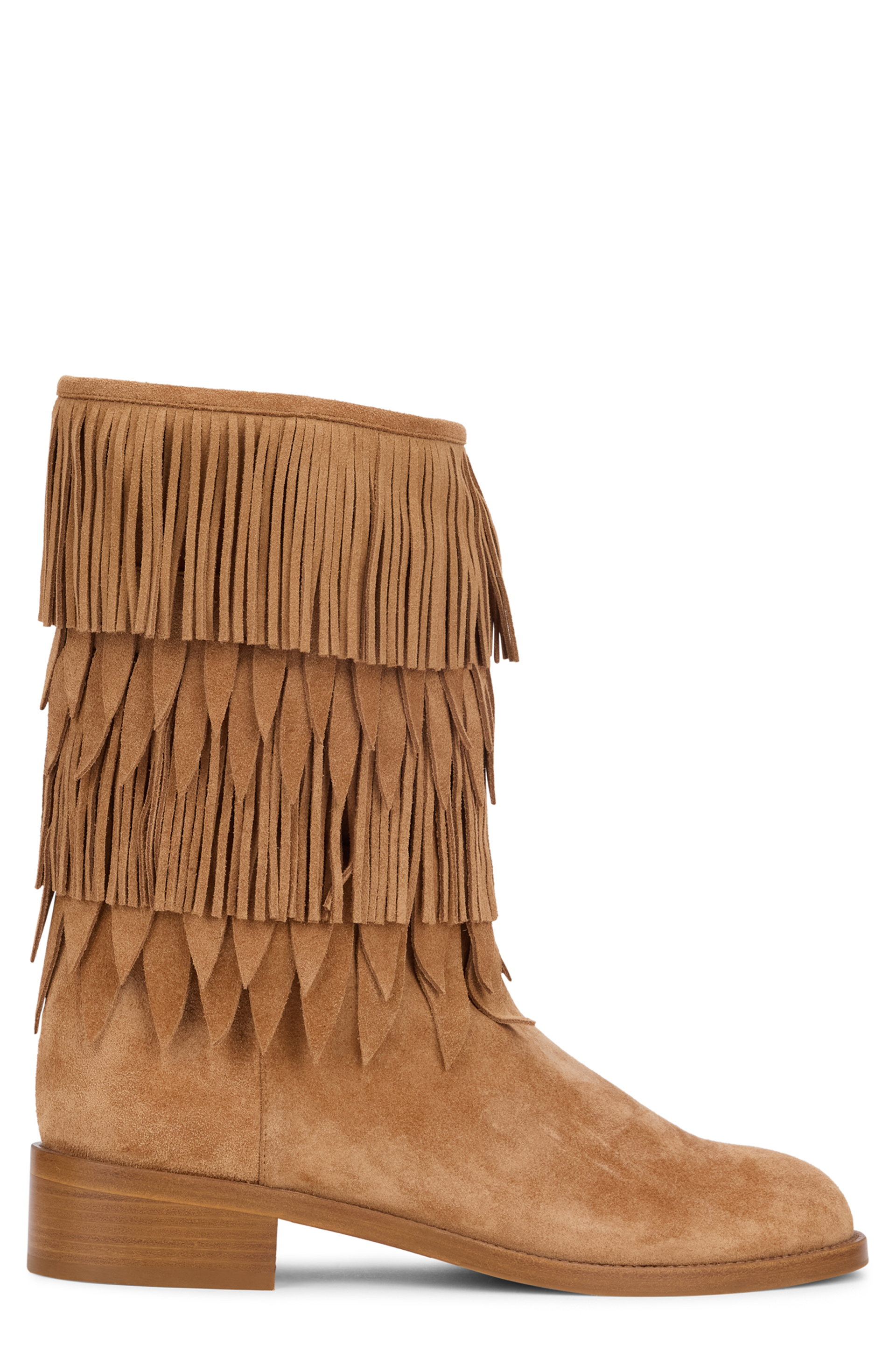 Fringed boots