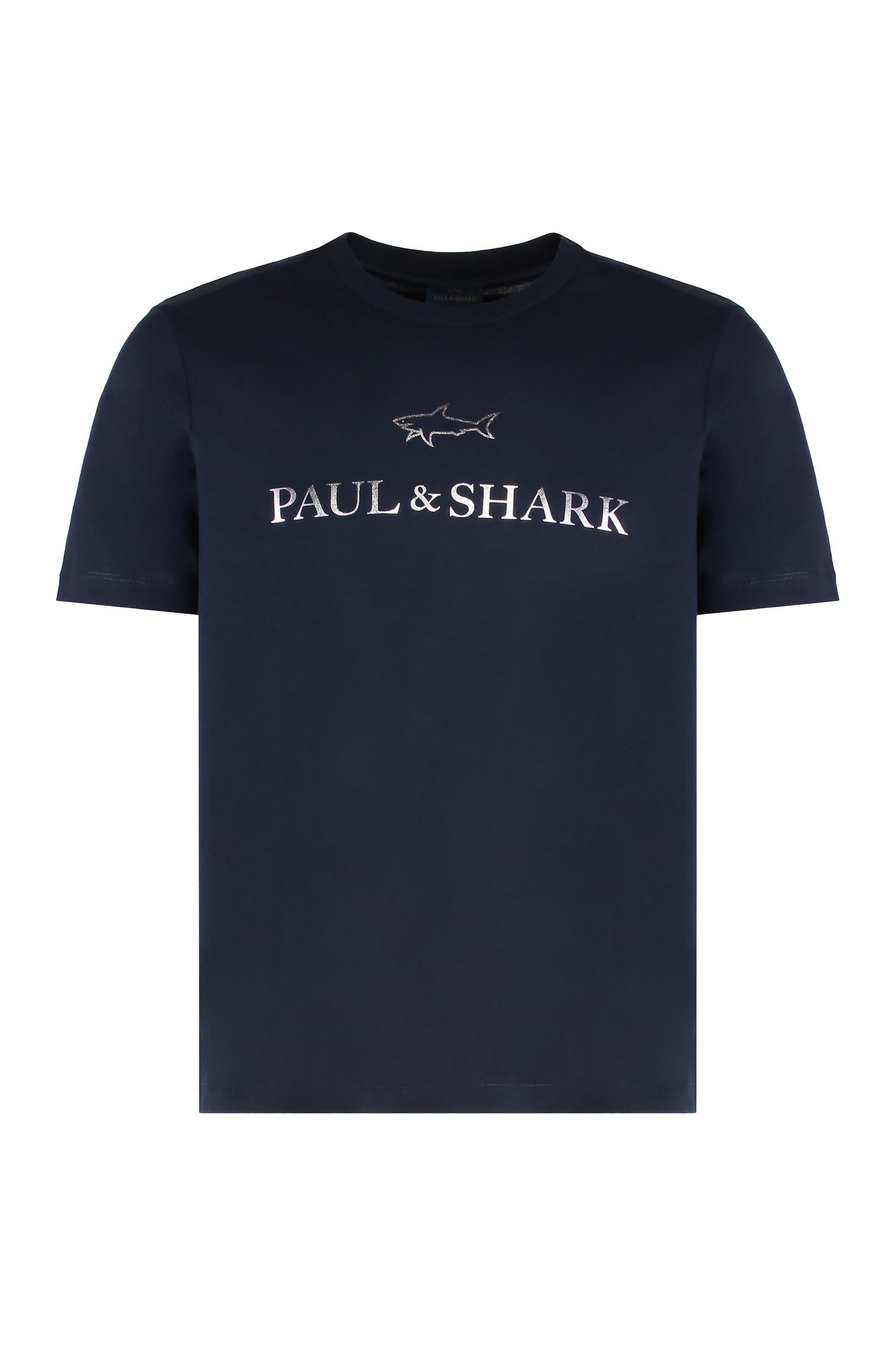 T-shirt in cotton jersey with logo print