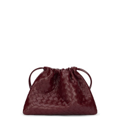 Woven leather dustbag