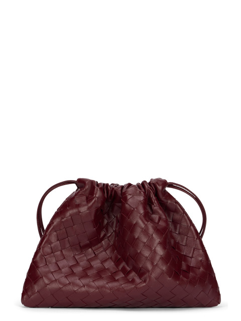 Woven leather dustbag