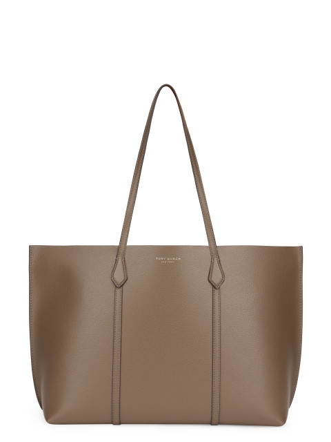 Perry leather tote bag