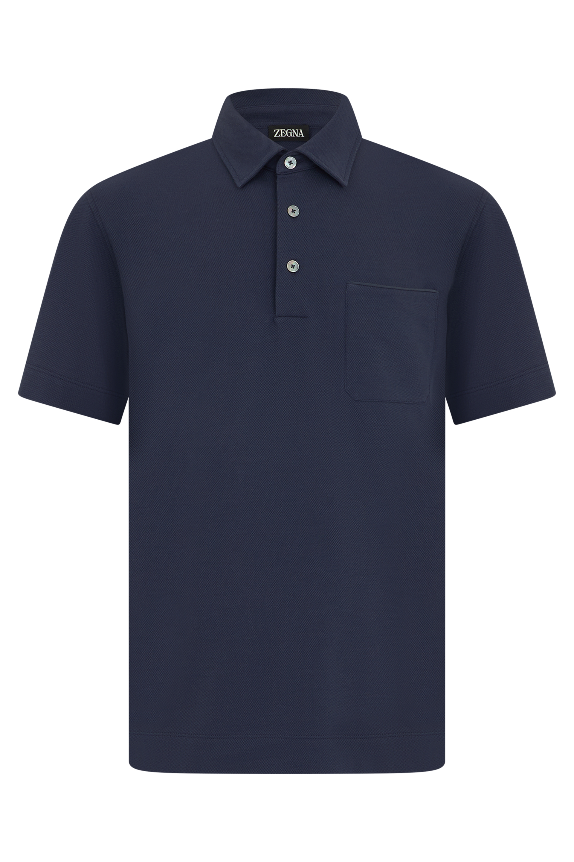 Polo with pocket