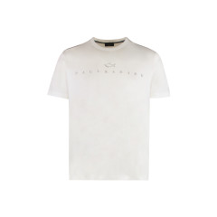T-shirt in cotton jersey with logo print
