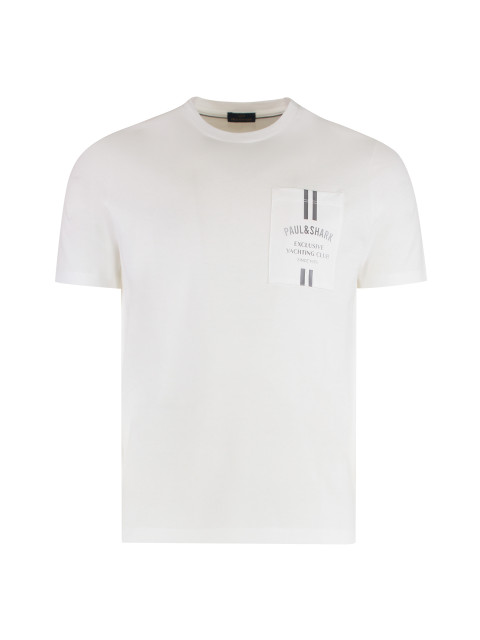 Cotton crew-neck T-shirt
