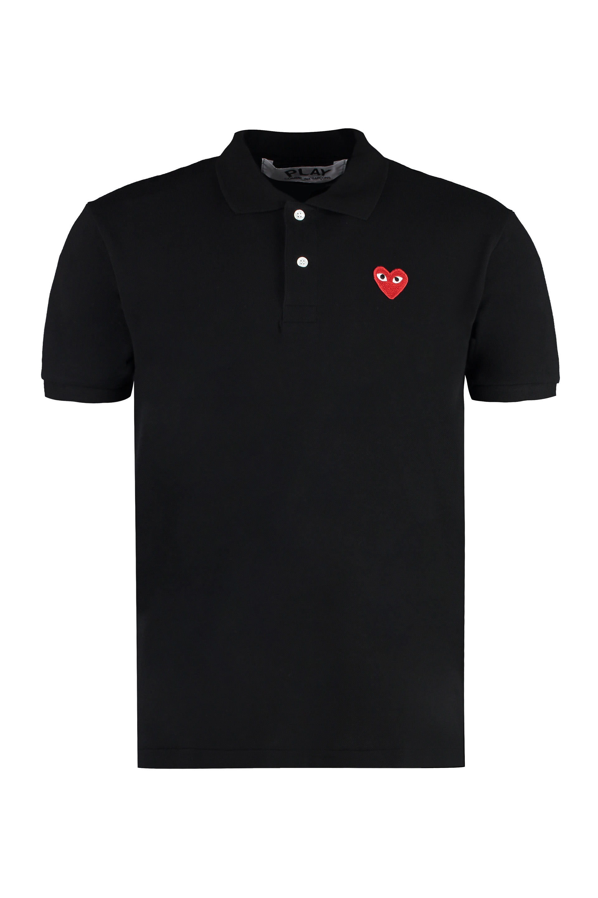 Cotton-piqué polo shirt