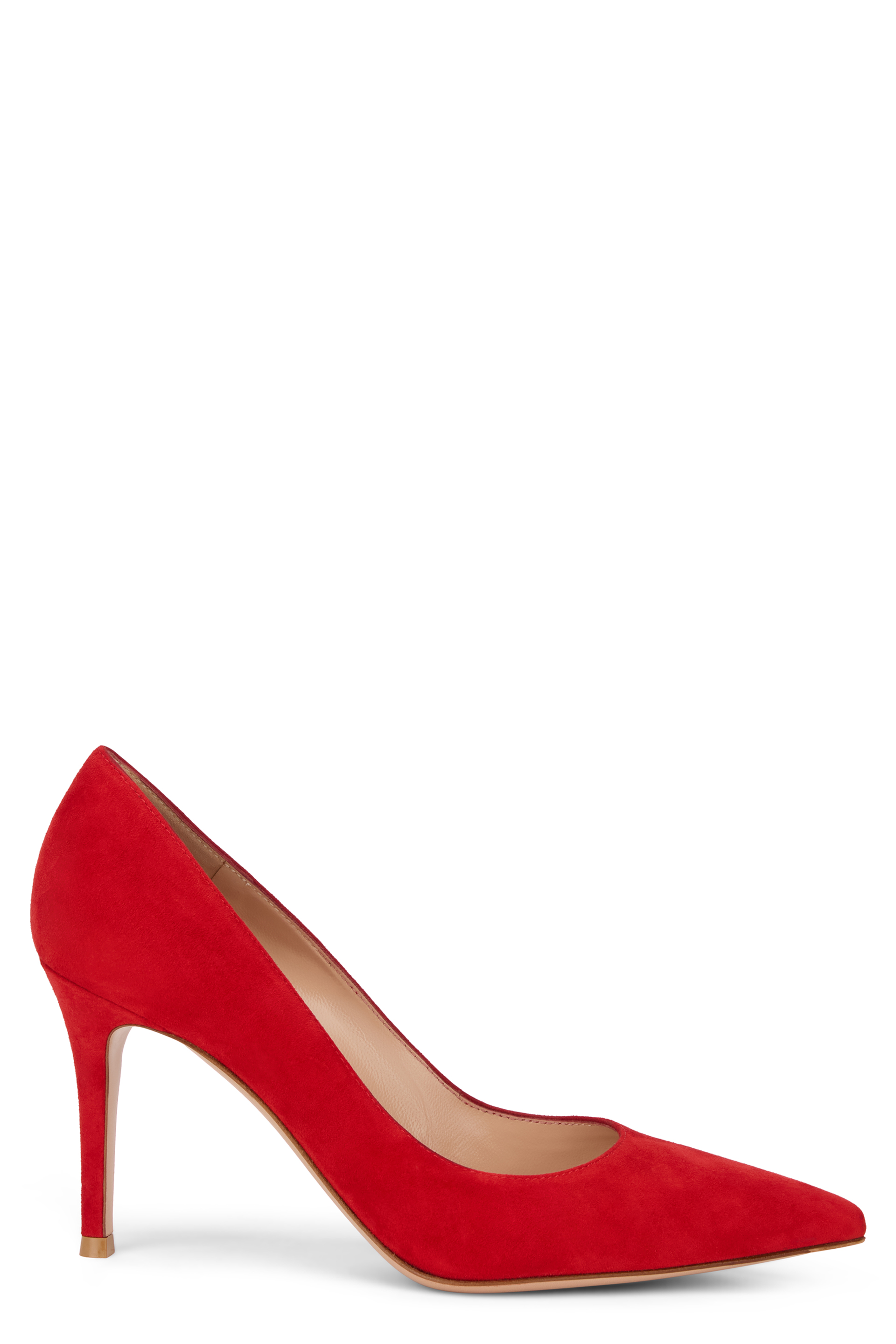 Decollete 85 in suede