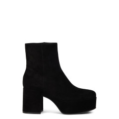 Ankle boot with heel Sally in suede leather