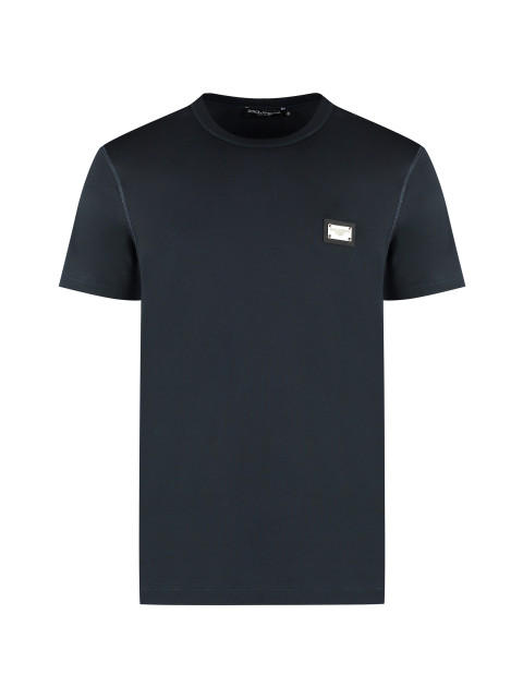 Cotton crew-neck T-shirt